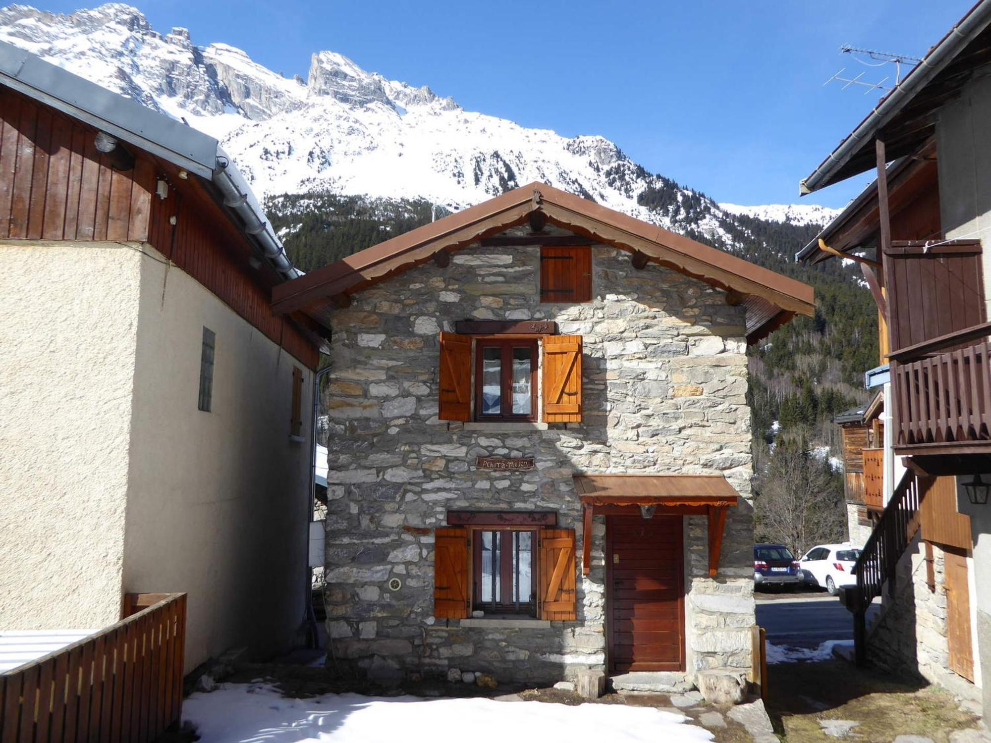 Charmant Chalet En Pierre Et Bois A Pralognan-La-Vanoise, Proche Commerces Et Telepherique - Fr-1-464-16 Villa Ngoại thất bức ảnh